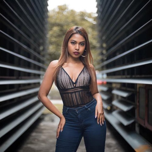 Laura Patricia in black tops and jeans | Influencer Marketing Agency in Malaysia - MYSense
