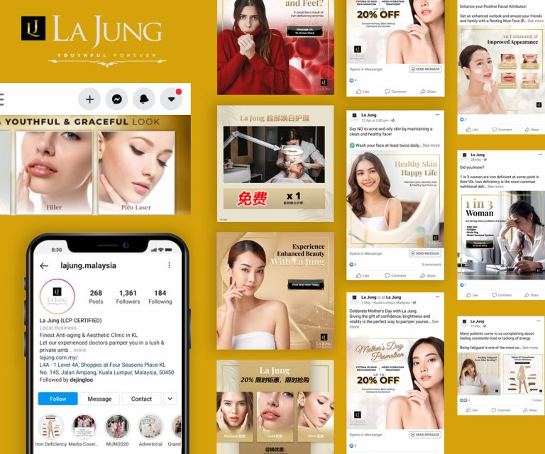 La Jung Malaysia screenshot gallery | Digital Marketing Company in Malaysia - MYSense