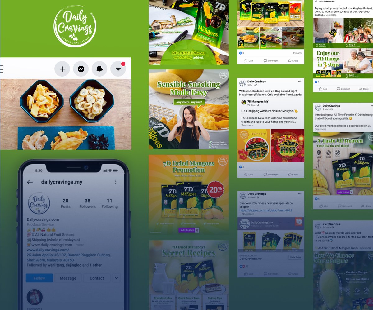 Daily Cravings portfolio | Digital Marketing Agency in Malaysia - MYSense