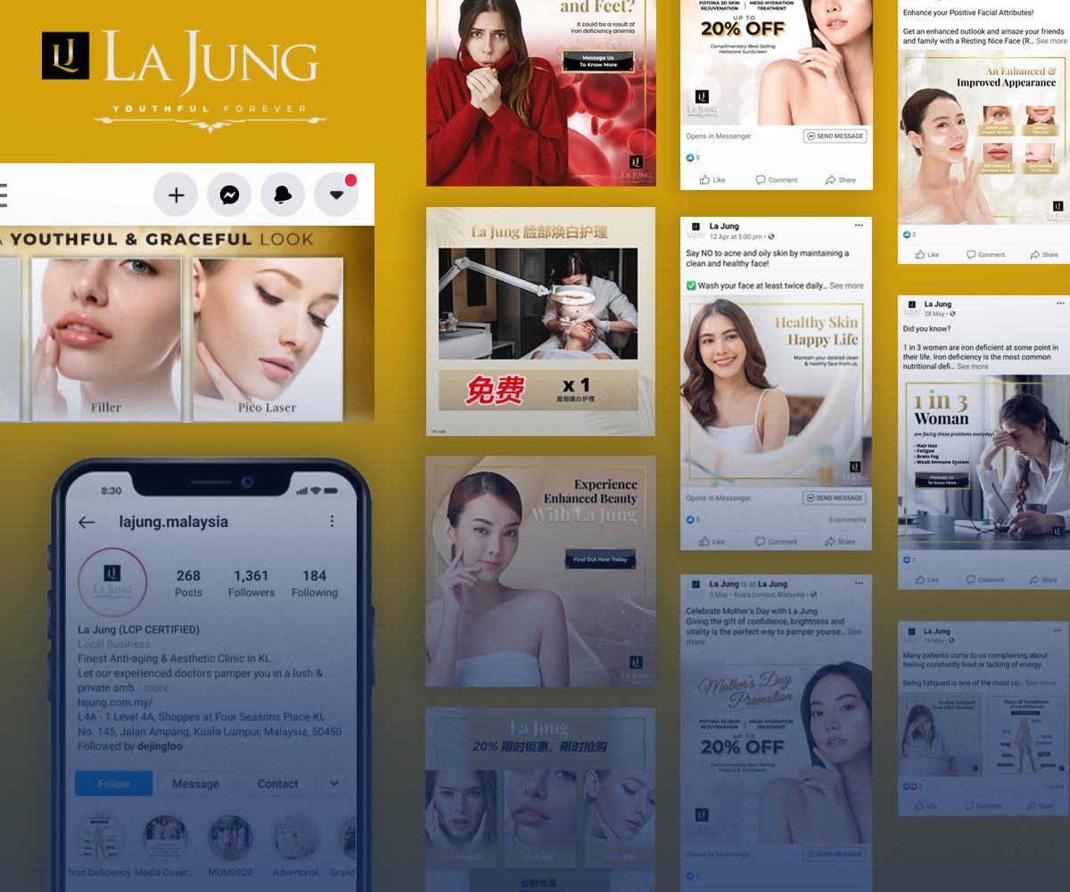 La Jung Malaysia portfolio | Digital Marketing Agency in Malaysia - MYSense